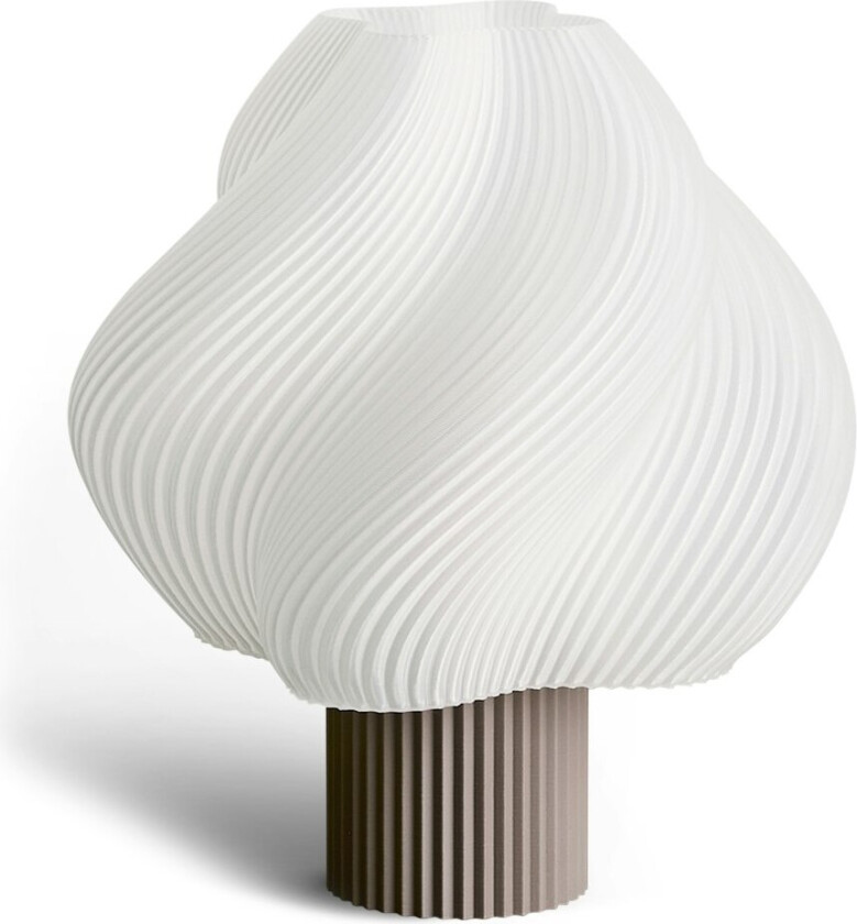 Soft Serve Portable Bordlampe Mocha - Bærbare lamper Resirkulerbar Bioplast Mocka - SSTL031006
