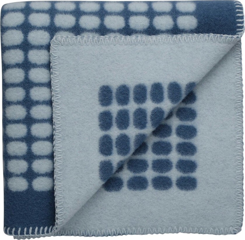 Palette Ullteppe 100x135 Cm - Pledd & Tepper Norsk Lammeull Sea - 6253-M