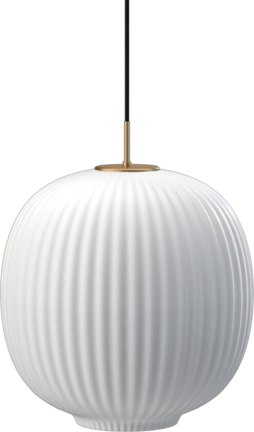 Vibra Pendel 35 Cm - Pendellamper Munnblåst Glass Opalhvit - EV3-03-O