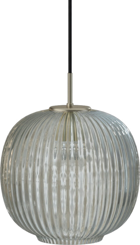 Vibra Pendel 26 Cm Smoked Grey - Pendellamper Munnblåst Glass Røykgrå - EV3-02-S