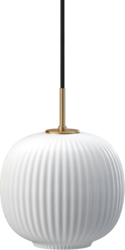 Vibra Pendel 18 Cm - Pendellamper Munnblåst Glass Opalhvit - EV3-01-O