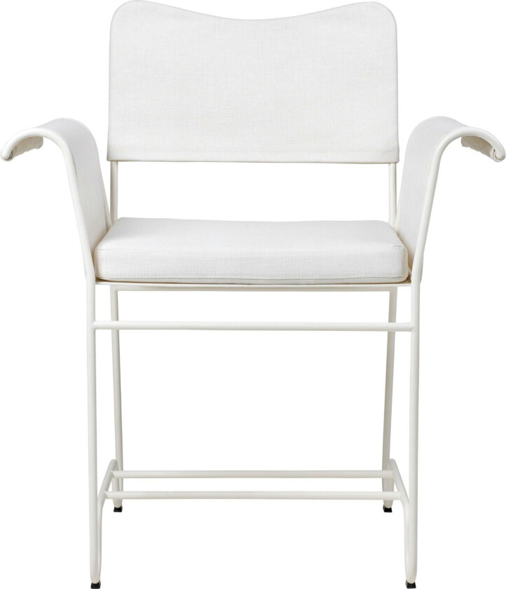 Gubi Tropique Spisestol / Udine 06 - Hagestoler Rustfritt Stål Classic White Semi Matt - 10100471