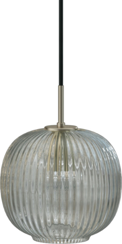 Vibra Pendel 18 Cm Smoked Grey - Pendellamper Munnblåst Glass Røykgrå - EV3-01-S