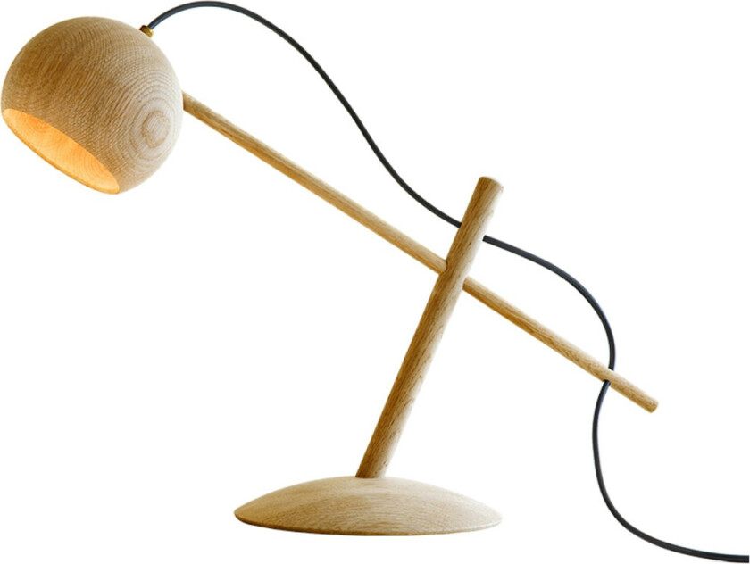 Lune Bordlampe Oljet - Bordlamper Eik - LUTL-OOL