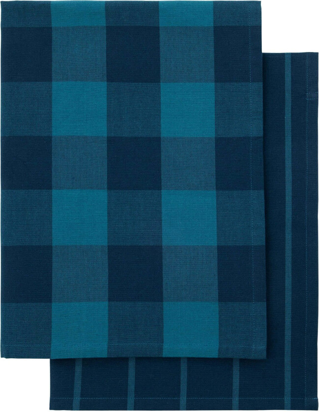 Cook Kitchen Towel 2-pack - Kjøkkenhåndklær Bomull Blå - 204030131