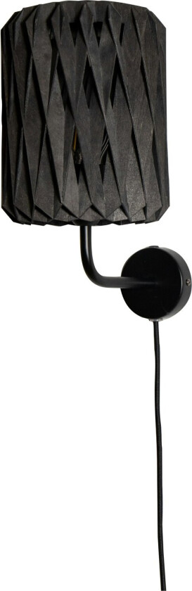 Signature 18 Vegglampe - Vegglamper Bjørkefiner Sort - P14101