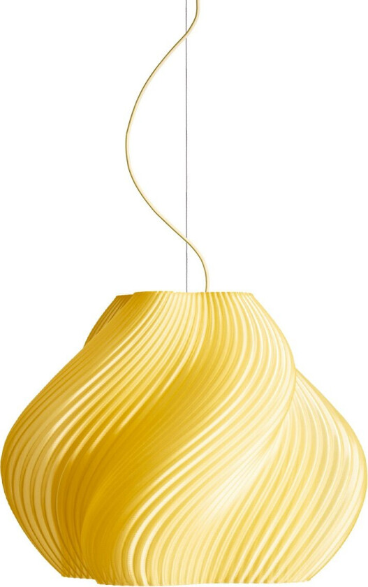 Soft Serve Pendel Mega / Limoncello Sorbet - Pendellamper Resirkulerbar Bioplast Messing - SSPL04100208