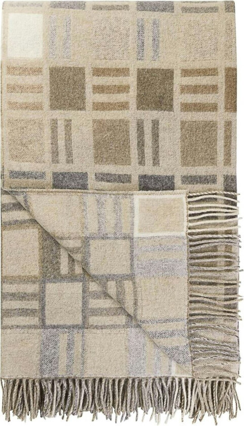 Bainbridge Pledd 140x185 Cm Naturlig - Pledd & Tepper Merinoull Natural - BLDG0279