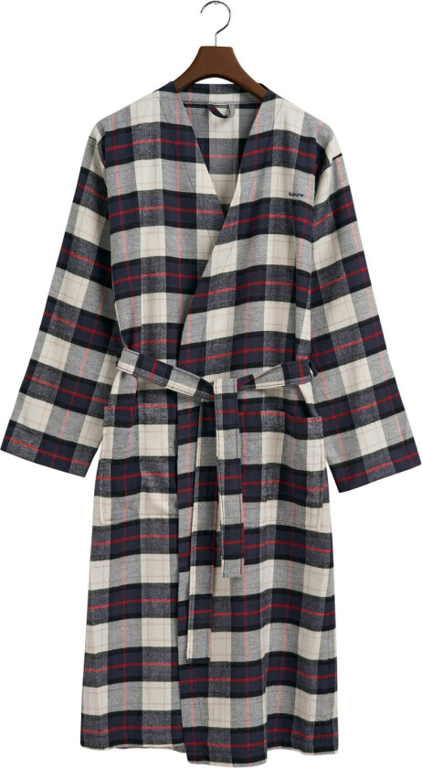 Flannel Morgenkåpe S - Badekåper & Tøfler Bomull Hazelwood Beige - 856006001-256-S