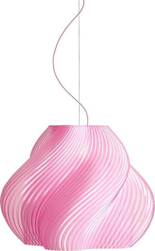 Soft Serve Pendel Mega / Rose Sorbet - Pendellamper Resirkulerbar Bioplast Messing - SSPL04100207