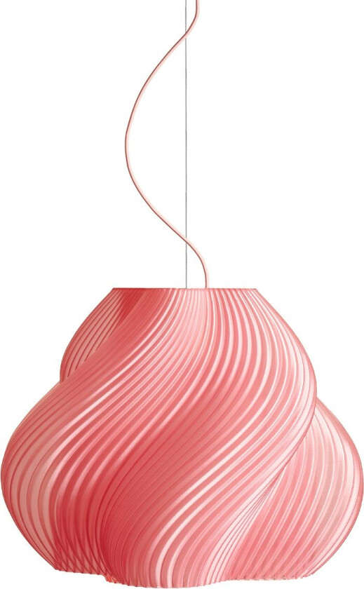 Soft Serve Pendel Mega / Peach Sorbet - Pendellamper Resirkulerbar Bioplast Messing - SSPL04100210