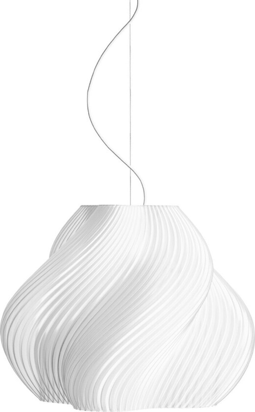 Soft Serve Pendel Mega / Vanilje - Pendellamper Resirkulerbar Bioplast Krom - SSPL041001