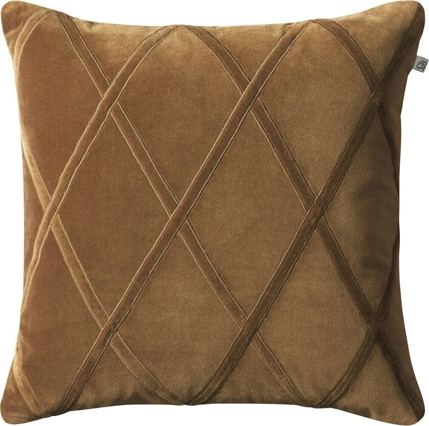 Orissa Putetrekk 50x50 Cm Cognacfarget - Pynteputer & Trekk Fløyel Konjakk - CC740182-16V
