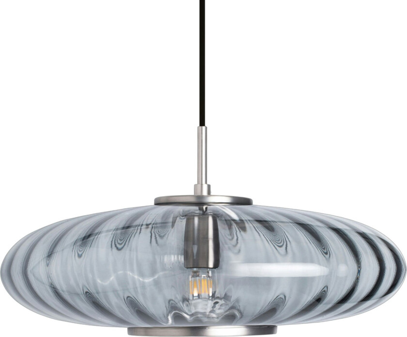 Urc Pendel 36 Cm Røyk - Pendellamper Munnblåst Glass Smoke - EU3-03-SS