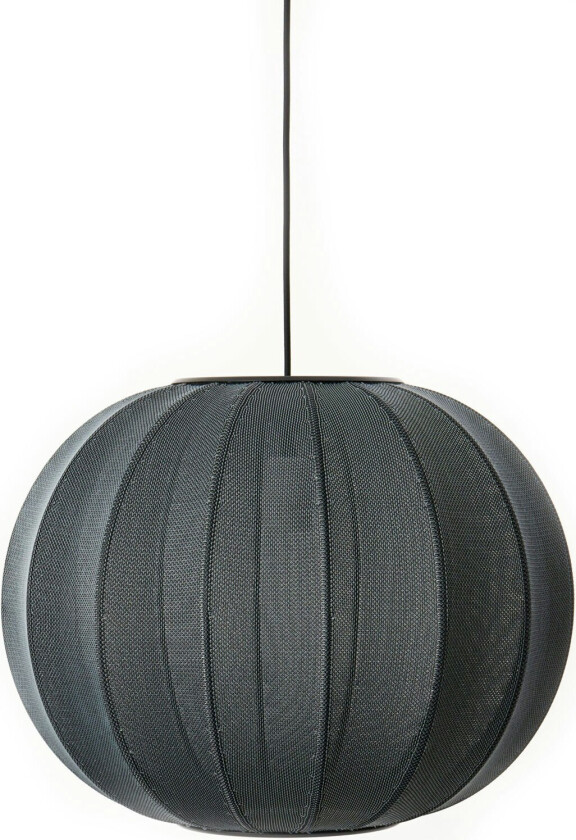 Knit-wit Pendel Rund 60 Cm Svart - Pendellamper Polyester Sort - KW60 BL