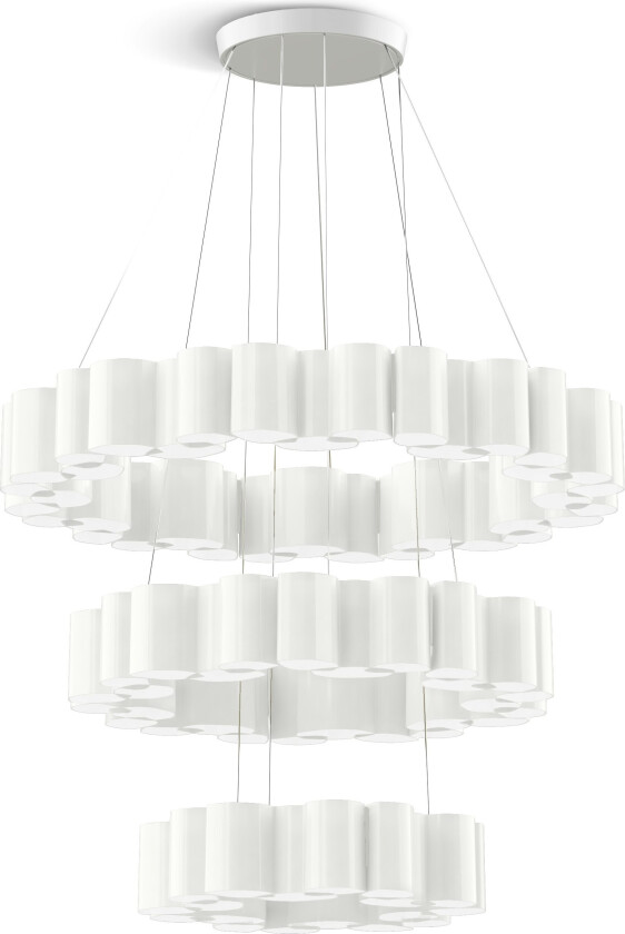 Honey Lysekrone 110 Cm - Krystallkroner & Takkroner Polykarbonat Opalhvit - 8691