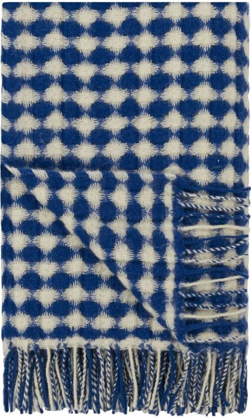 Lansdowne Pledd 130x190 Cm - Pledd & Tepper Ull Cobalt - BLDG0312