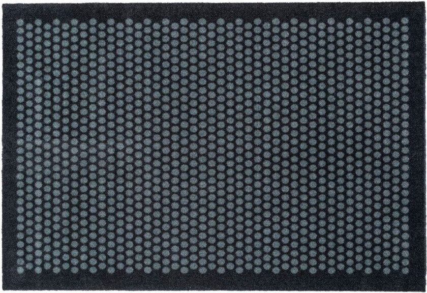 Dot Dørmatte 130x90 Cm - Dørmatter Gummi Grå - 00672