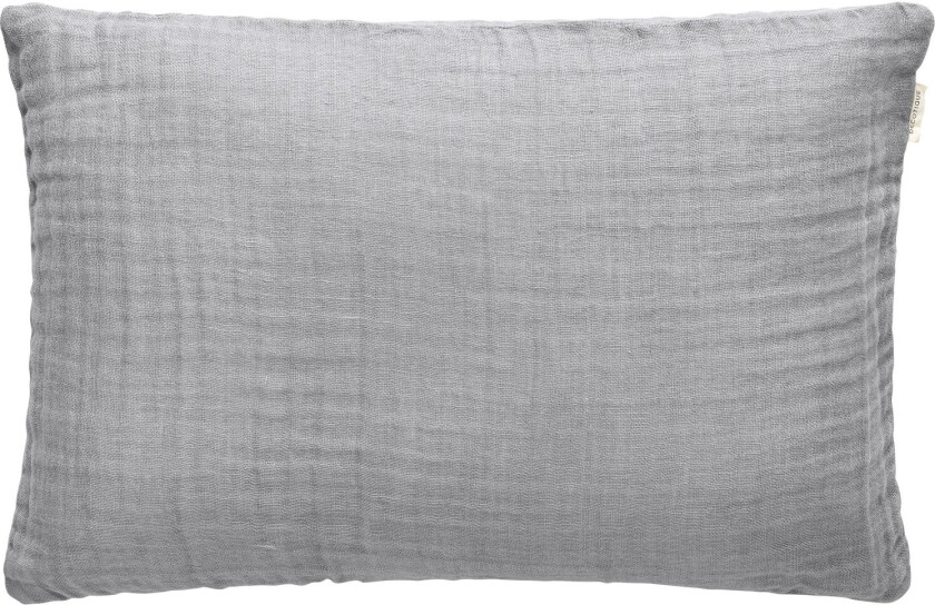 Crinkle Pute 40x60 Cm - Pynteputer & Trekk Lin Grå - ML-39