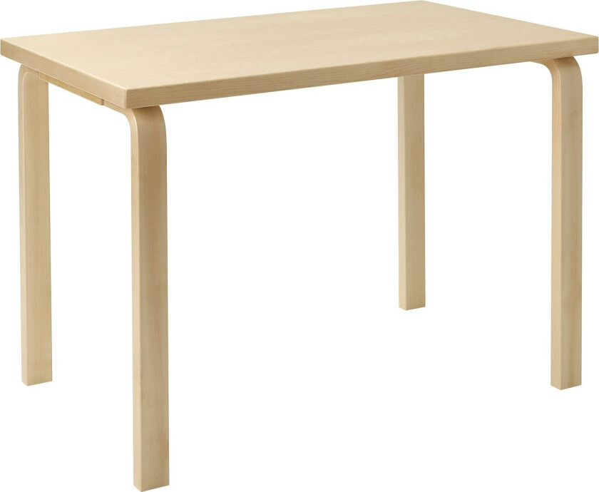 Aalto 80b Barnebord Rektangulær 60x100 Cm - Barnebord Bjørk - 28306161