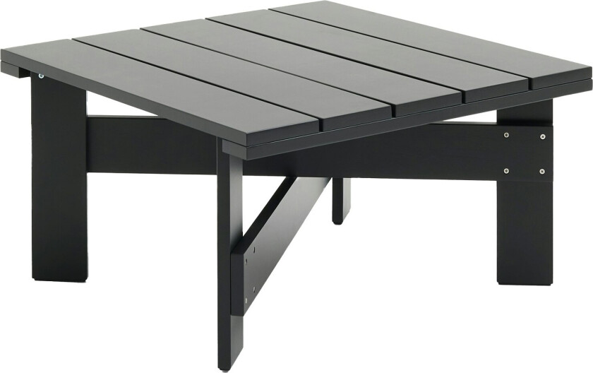 Hay Crate Loungebord 75x75 Cm - Sofabord utendørs Furu Sort - AE670-D362-AM87