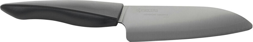 Shin Santoku-kniv 14 Cm Svart - Santokukniver Keramikk Sort - ZK-140BK-BK