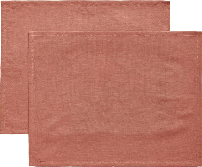 Bilde av Sienna Spisebrikke 35x45 Cm 2-pk - Bordbrikker & Glassunderlegg Bomull Rosa - ML-08