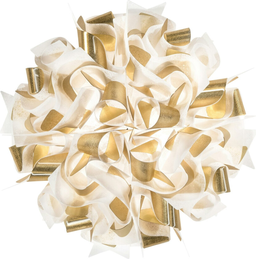 Slamp Veli Aurea Vegg-/taklampe / Gull 53 Cm - Plafonder Lentiflex® Hvit - VELCM00WHG00000000EU