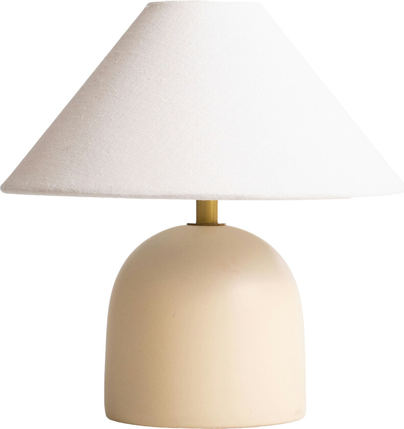 Flora Bordlampe 25 Cm - Bordlamper Keramikk Creme - 1213743