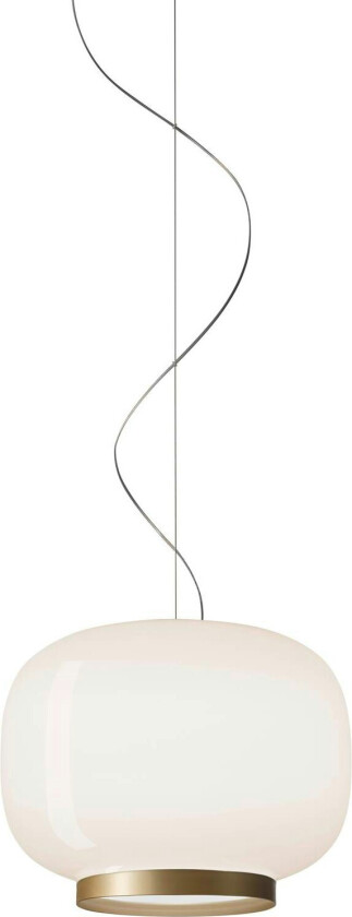 Chouchin Reverse 1 Pendel / Gull - Pendellamper Munnblåst Glass Hvit - FN210071E_01