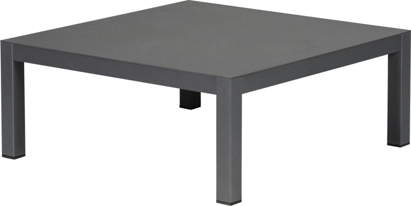 Domino Salongbord 70x70 Cm - Sofabord utendørs Aluminium Antrasitt - 480 AN