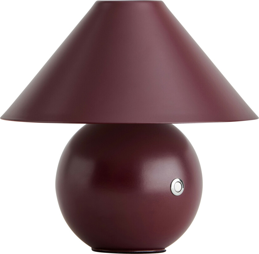 Cosmo Bordlampe Bærbar Vinrød - Bordlamper Metall Burgundy - 1209843