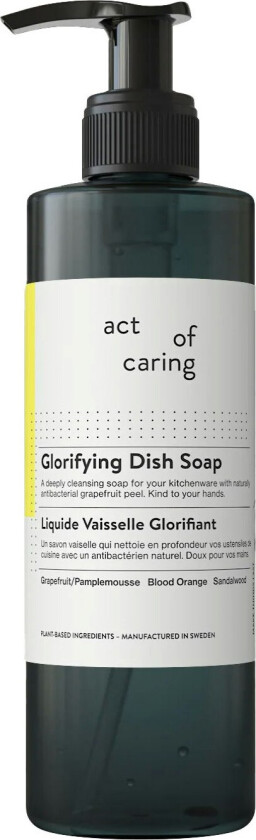 Act Of Caring Glorifying Oppvaskmiddel 350 Ml - Øvrig Rengjøring Grå - 20702