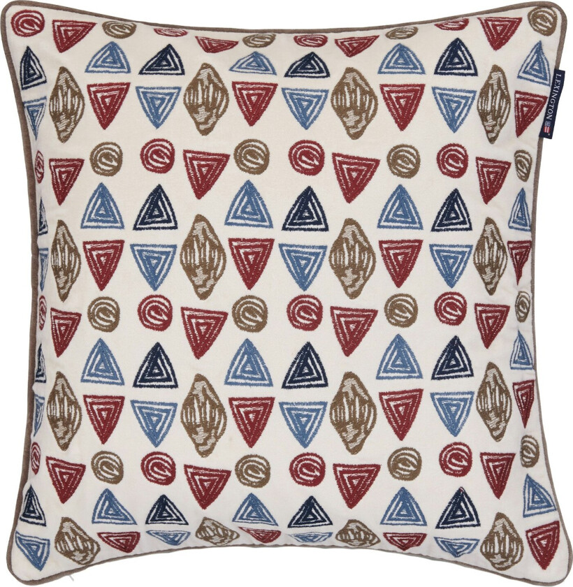 Putetrekk 50x50 Cm - Pynteputer & Trekk Bomullsfløyel Multi - 12534111-6500-SH25