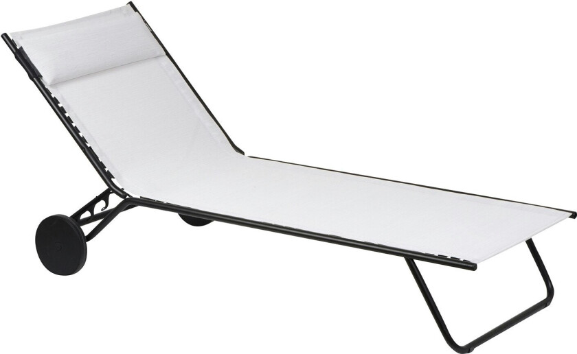 Miami Solseng Ecume/black - Solstoler og Solsenger Stål Duo Ecume - LFM2720-6900