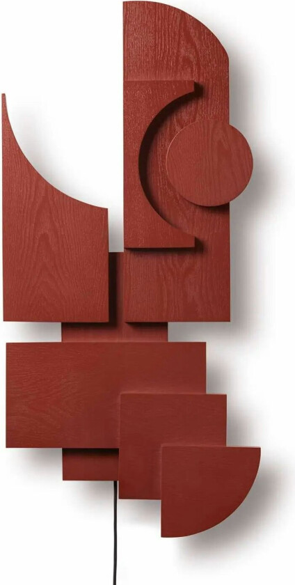 Please Wait To Be Seated Totem Deco Vegglampe - Vegglamper Askefiner Basque Red - 1002701