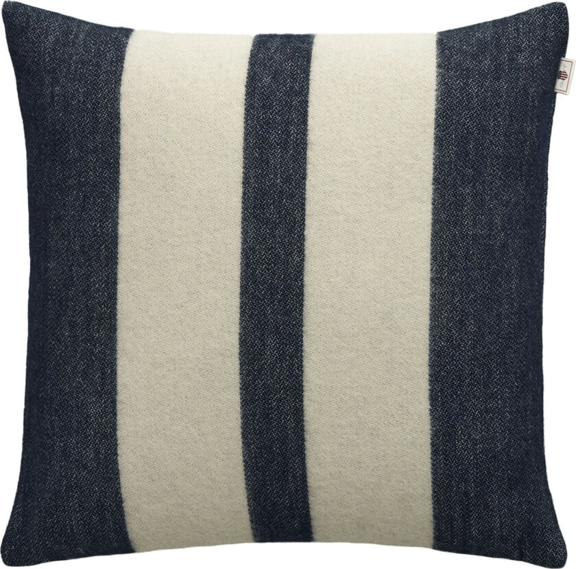 Stripe Putetrekk 50x50 Cm Kveldsblå - Pynteputer & Trekk Ull Evening Blue - 853104101-433