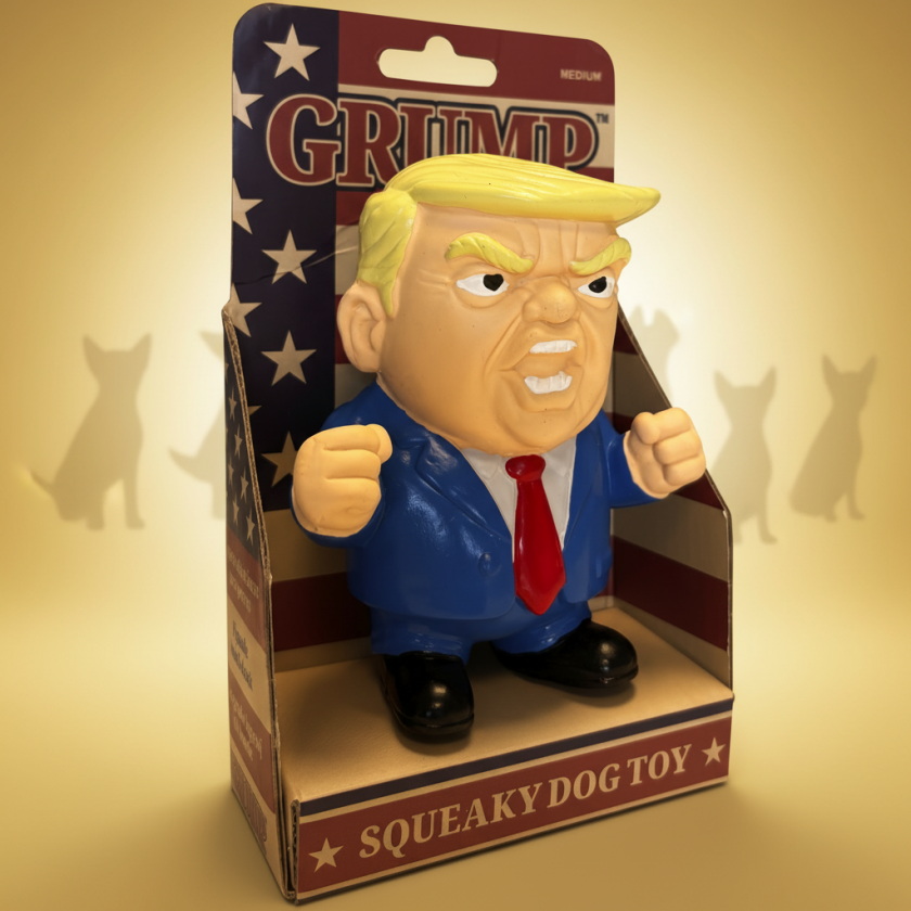 Grump Medium Squeaky - Hundeleketøy fra DOGGI
