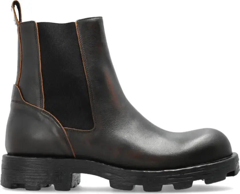 Herre, Sko, Brun, 45 EU