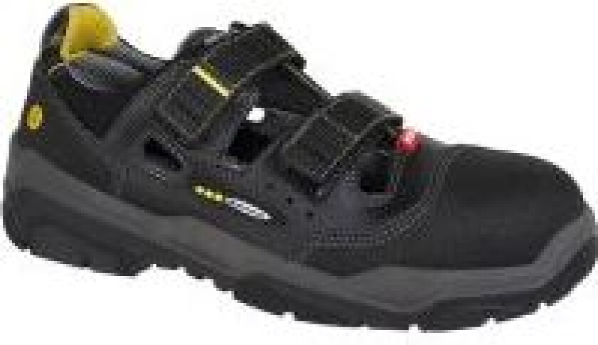 Ejendals 1510 Antislip, Unisex, Vernesko, Sort, Grå, Gult, EUE, Polyuretan (PU), Gummi, Polyuretan (PU)