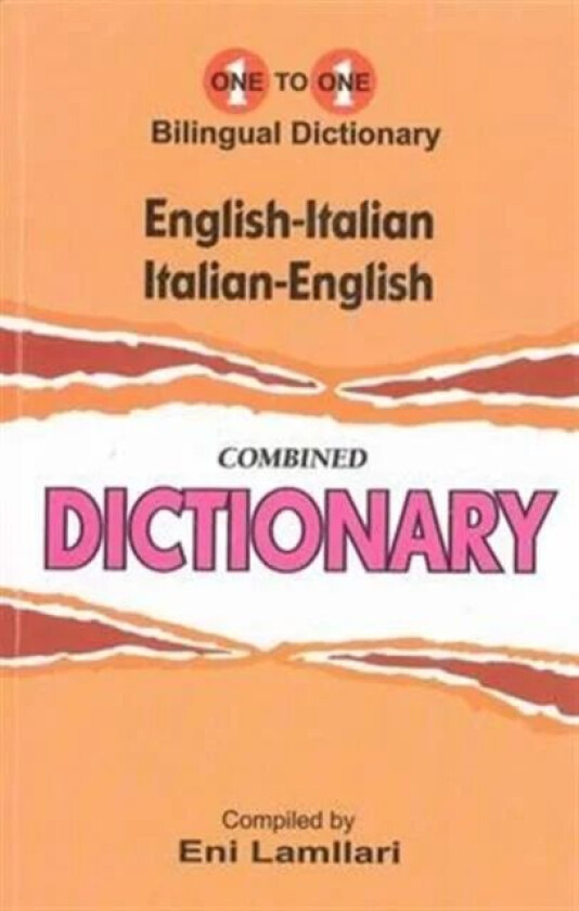 English-Italian & Italian-English One-to-One Dictionary
