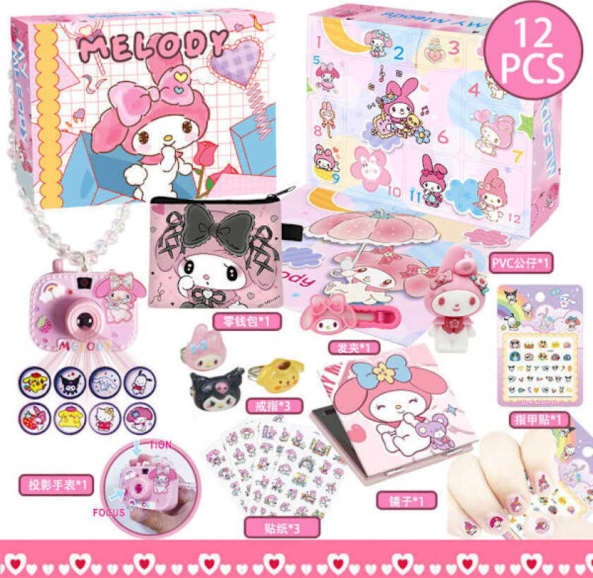 Hot 2025 Melody Julekalender, 12 Dagers Nedtellingskalender