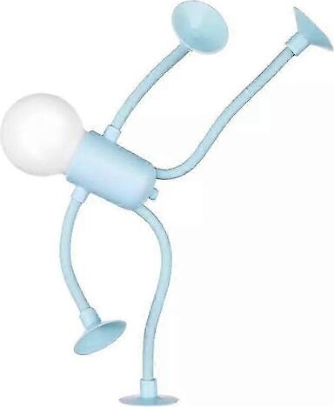 Formbar Morsom Sportsmann Nattlampe Knappebatteri Skrivebordslampe Allsidig Mini Lampe Kreativ O