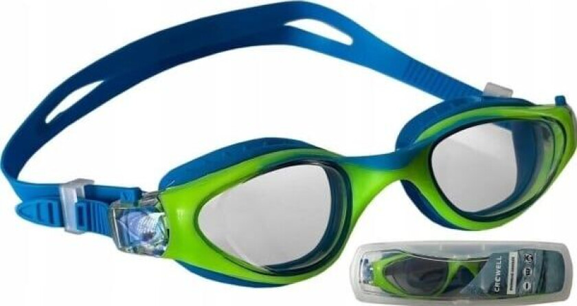 Crowell Svømmebriller for barn Crowell GS23 Splash blågrønn