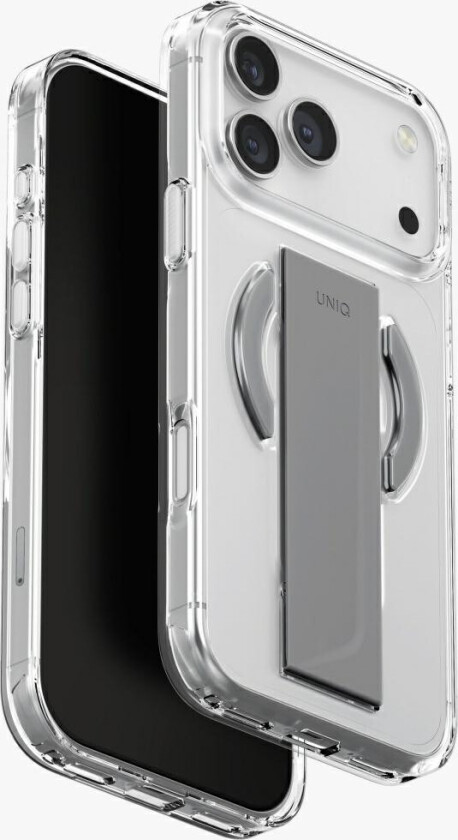 Heldro Air Magclick deksel for iPhone 17 Pro Max - Gjennomsiktig