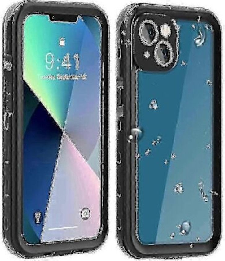 Iphone 13 Mini Vanntett Deksel, Støtsikkert Undervanns Ip68 Deksel, Med Innebygd Skjermbeskytter Robust Beskyttelsesdeksel For Iphone 13 Mini 5.4 Tommer