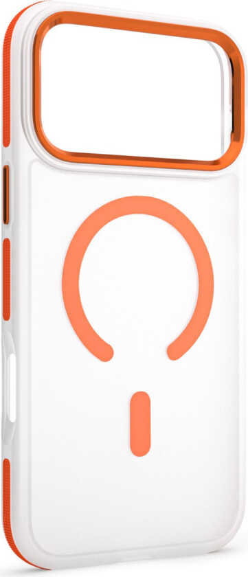 Icy Mag-deksel for iPhone 17 Pro Max - Oransje