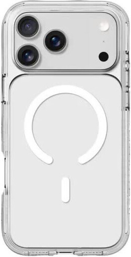 Crystal Matter X MagSafe-deksel for iPhone 17 Pro - Gjennomsiktig