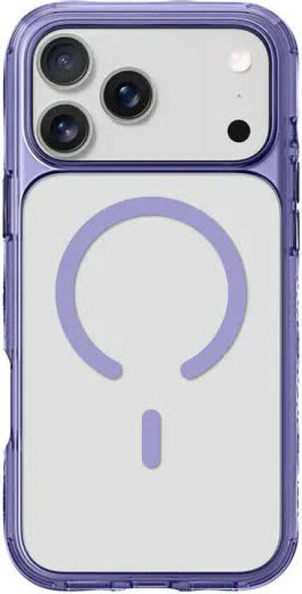 Crystal Matter X MagSafe-deksel for iPhone 17 Pro - Lilla