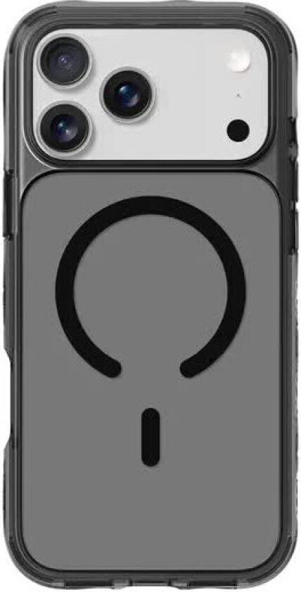 Crystal Matter X MagSafe deksel for iPhone 17 Pro Max - Svart